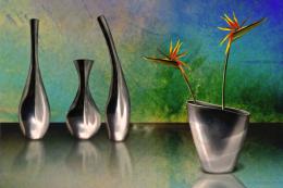 Composition with vases